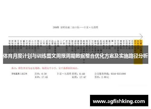 体育月度计划与训练图文周报周期数据整合优化方案及实施路径分析