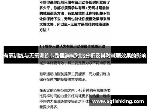 有氧训练与无氧训练卡路里消耗对比分析及其对减脂效果的影响